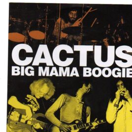 Cactus - Big Mama Boogie ( 2 CD set ) ( Live in Bronx , New York , USA , July 5th , 1971 ) front cover