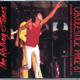 The Rolling Stones – Candlestick Park 81 – San Francisco October 18 – 1981 (2 CD) front cover
