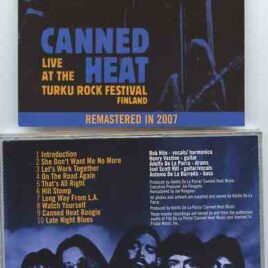 Canned Heat - Live At The Turku Rock Festival ( August 1971 , Finland )