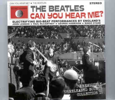 The Beatles – Can You Hear Me ? ( Secret Garden ) front cover The Beatles - Can You Hear Me ? ( Secret Garden ) front cover