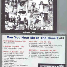 The Beatles - Can You Hear Me In The Cans ? Vol 1