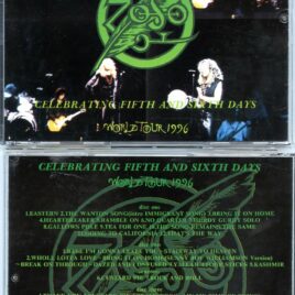 Jimmy Page & Robert Plant – Zoso – Celebrating Fifth and Sixth Days – World Tour 1996 (4 CD)