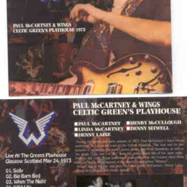 Paul McCartney - Celtic Green's Playhouse ( Misterclaudel ) ( Glasgow , Scotland , May 24th , 1973 )