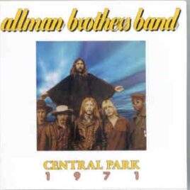 Allman Brothers Band - Central Park 1971 ( 2 CD set ) ( New York , USA , July 21st , 1971 ) front cover