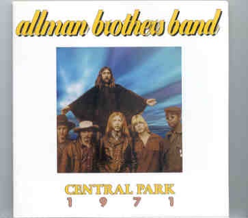 Allman Brothers Band – Central Park 1971 ( 2 CD set ) ( New York , USA , July 21st , 1971 ) front cover Allman Brothers Band - Central Park 1971 ( 2 CD set ) ( New York , USA , July 21st , 1971 ) front cover