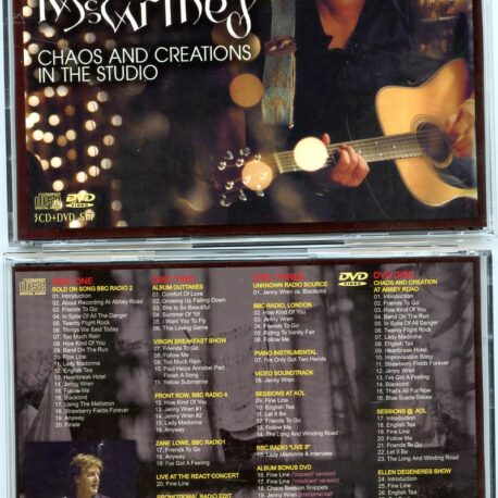 Paul McCartney – Chaos and creations in the studio (3 CD + 1 DVD) 