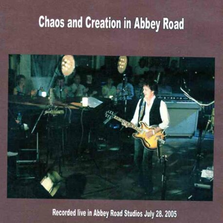 DVD Paul McCartney - Chaos And Creation In Abbey Road