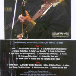 Bob Dylan - Chasing A Shadow ( 2 CD set ) ( Rothbury Music Festival , Rothbury , MI , USA , July 5th , 2009 )