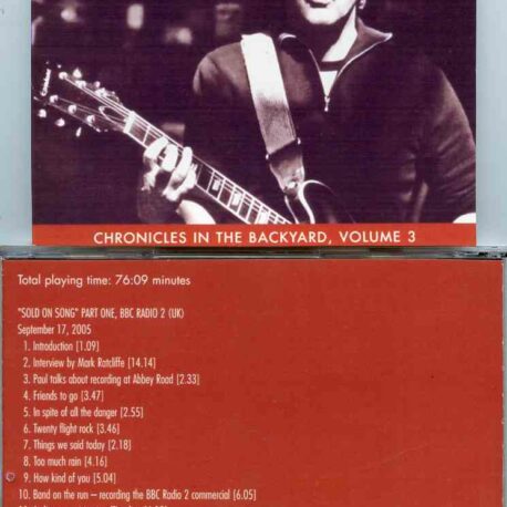 Paul McCartney - Chronicles In The Backyard Vol. 3