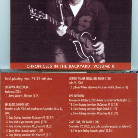 Paul McCartney - Chronicles In The Backyard Vol. 8