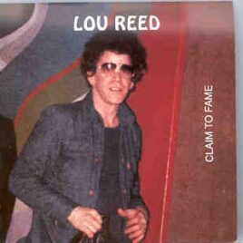 Lou Reed / Velvet Underground - Claim To Fame front cover