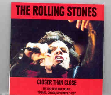 Rolling Stones – Closer Than Close front cover Rolling Stones - Closer Than Close front cover