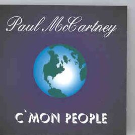 Paul McCartney - C'mon People front cover