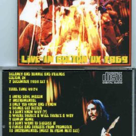 Eric Clapton - Colton , UK 1969 ( with George Harrison )( Delaney & Bonnie & Friends live in Colton , UK , December 2nd , 1969 )