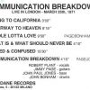 Led Zeppelin - Communication Breakdown  ( Great Dane )( London , UK , March 25th , 1971 )