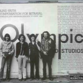 Eric Clapton - Compensation For Betrayal ( 6 CD SET ) ( Paddington ) ( Blind Faith Complete Live Material Known To Exist ) front cover