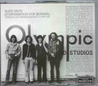Eric Clapton – Compensation For Betrayal ( 6 CD SET ) ( Paddington ) ( Blind Faith Complete Live Material Known To Exist ) front cover Eric Clapton - Compensation For Betrayal ( 6 CD SET ) ( Paddington ) ( Blind Faith Complete Live Material Known To Exist ) front cover