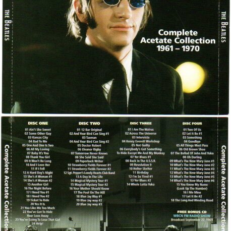The Beatles - Complete Acetates Collection 1961 - 1970 ( 5 CD SET ) ( Original Master Series )