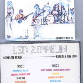 Led Zeppelin - Complete Berlin ( Silver Rarities ) ( 2 CD SET ) ( Berlin , Germany , July 7th , 1980 )