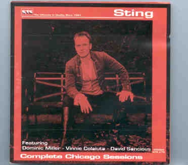 Sting / The Police – Complete Chicago Sessions ( KTS ) front cover Sting / The Police - Complete Chicago Sessions ( KTS ) front cover