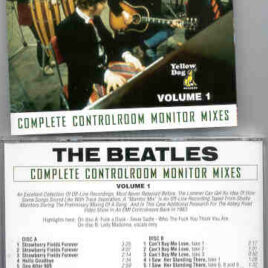 The Beatles - Complete Control Room Monitor Mixes I ( Yellow Dog )( 2 CD set )