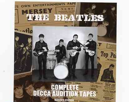 The Beatles – Complete Decca Audition Tape ( 2011 DAP Records ) front cover The Beatles - Complete Decca Audition Tape ( 2011 DAP Records ) front cover