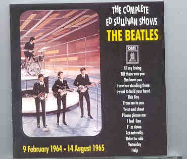 The Beatles – The Complete Ed Sullivan’s Shows ( ODEON ) front cover The Beatles - The Complete Ed Sullivan's Shows ( ODEON ) front cover