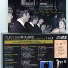 The Beatles - Complete Royal Variety Performance 1963 ( 1 CD - 1 DVD )( Misterclaudel )( Oct 13th - Nov 4th , 1963 )