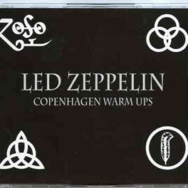 Led Zeppelin - Copenhagen Warm-Ups ( 4 CD SET+16 pg Booklet ) ( Falkoner Theater , Denmark , July 23rd & 24th , 1979 ) front cover