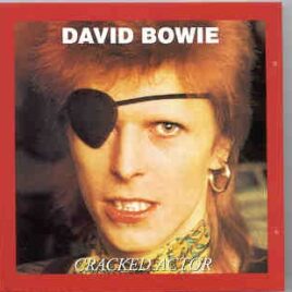 David Bowie - Cracked Actor ( Oil Well ) front cover