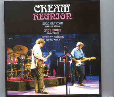 Jack Bruce – CREAM Reunion 2005 Second Night ( 2 CD set ) front cover Jack Bruce - CREAM Reunion 2005 Second Night ( 2 CD set ) front cover