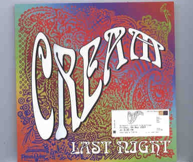 Jack Bruce – CREAM Reunion 2005 Last Night ( 2 CD set ) front cover Jack Bruce - CREAM Reunion 2005 Last Night ( 2 CD set ) front cover