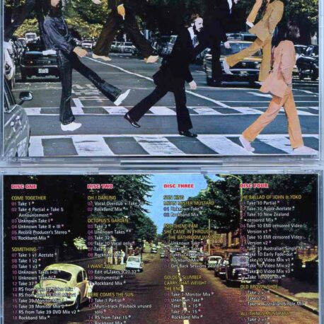 The Beatles - Crossing Of Abbey Road ( 4 CD + 40 Pages Booklet )