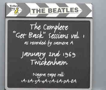 The Beatles – Day By Day ( Yellow Dog ) The Complete Sessions Series Vol 1 ( 2 CD set ) front cover The Beatles - Day By Day ( Yellow Dog ) The Complete Sessions Series Vol 1 ( 2 CD set ) front cover