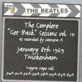The Beatles - Day By Day  ( Yellow Dog )  The Complete Sessions Series Vol 10  ( 2 CD set ) front cover