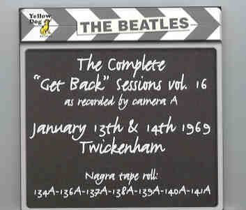 The Beatles – Day By Day ( Yellow Dog ) The Complete Sessions Series Vol 16 ( 2 CD set ) front cover The Beatles - Day By Day ( Yellow Dog ) The Complete Sessions Series Vol 16 ( 2 CD set ) front cover