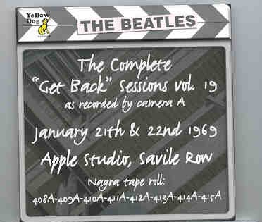 The Beatles – Day By Day ( Yellow Dog ) The Complete Sessions Series Vol 19 ( 2 CD set ) front cover The Beatles - Day By Day ( Yellow Dog ) The Complete Sessions Series Vol 19 ( 2 CD set ) front cover