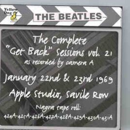 The Beatles - Day By Day  ( Yellow Dog )  The Complete Sessions Series Vol 21  ( 2 CD set ) front cover