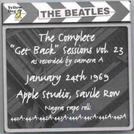 The Beatles - Day By Day  ( Yellow Dog )  The Complete Sessions Series Vol 23  ( 2 CD set ) front cover