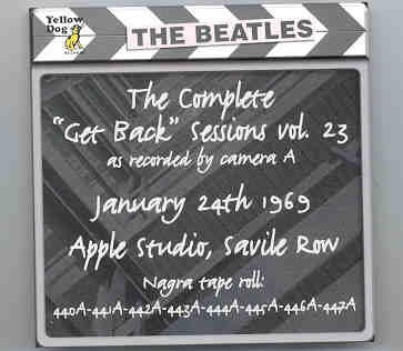 The Beatles – Day By Day ( Yellow Dog ) The Complete Sessions Series Vol 23 ( 2 CD set ) front cover The Beatles - Day By Day ( Yellow Dog ) The Complete Sessions Series Vol 23 ( 2 CD set ) front cover