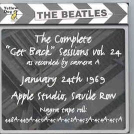 The Beatles - Day By Day  ( Yellow Dog )  The Complete Sessions Series Vol 24  ( 2 CD set ) front cover