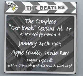 The Beatles – Day By Day ( Yellow Dog ) The Complete Sessions Series Vol 25 ( 2 CD set ) front cover The Beatles - Day By Day ( Yellow Dog ) The Complete Sessions Series Vol 25 ( 2 CD set ) front cover