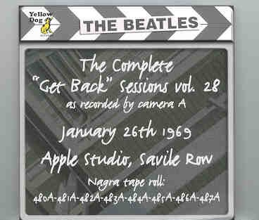The Beatles – Day By Day ( Yellow Dog ) The Complete Sessions Series Vol 28 ( 2 CD set ) front cover The Beatles - Day By Day ( Yellow Dog ) The Complete Sessions Series Vol 28 ( 2 CD set ) front cover
