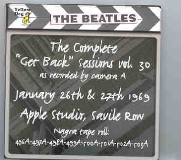 The Beatles – Day By Day ( Yellow Dog ) The Complete Sessions Series Vol 30 ( 2 CD set ) front cover The Beatles - Day By Day ( Yellow Dog ) The Complete Sessions Series Vol 30 ( 2 CD set ) front cover