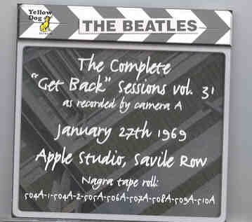 The Beatles – Day By Day ( Yellow Dog ) The Complete Sessions Series Vol 31 ( 2 CD set ) front cover The Beatles - Day By Day ( Yellow Dog ) The Complete Sessions Series Vol 31 ( 2 CD set ) front cover