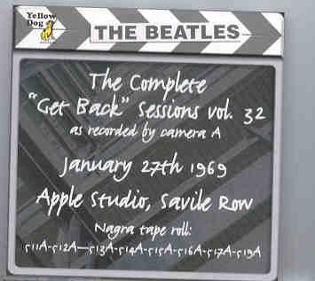 The Beatles – Day By Day ( Yellow Dog ) The Complete Sessions Series Vol 32 ( 2 CD set ) front cover The Beatles - Day By Day ( Yellow Dog ) The Complete Sessions Series Vol 32 ( 2 CD set ) front cover