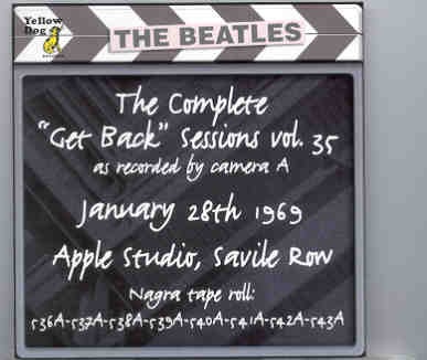 The Beatles – Day By Day ( Yellow Dog ) The Complete Sessions Series Vol 35 ( 2 CD set ) front cover The Beatles - Day By Day ( Yellow Dog ) The Complete Sessions Series Vol 35 ( 2 CD set ) front cover