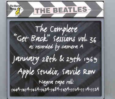 The Beatles – Day By Day ( Yellow Dog ) The Complete Sessions Series Vol 36 ( 2 CD set ) front cover The Beatles - Day By Day ( Yellow Dog ) The Complete Sessions Series Vol 36 ( 2 CD set ) front cover