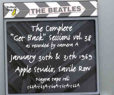 The Beatles – Day By Day ( Yellow Dog ) The Complete Sessions Series Vol 38 ( 2 CD set ) front cover The Beatles - Day By Day ( Yellow Dog ) The Complete Sessions Series Vol 38 ( 2 CD set ) front cover