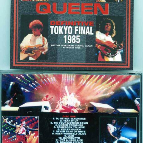 Queen - Definitive Tokyo Final 1985 ( 2 CD!!!!! SET ) ( Yoyogi Taiikukan , Tokyo , Japan , May 11th , 1985 )